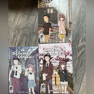 A silent voice manga volume 1-3
